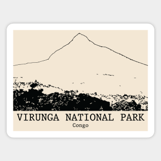 Virunga National Park - Congo Magnet